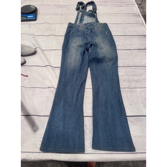 Wallflower Highrise Flare leg Overalls - Picture 4 of 11